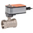 1/2" B2 Series, 2-Way Characterized Control Valve w/ Spring Return Actuator, Stainless Steel (10 Cv)