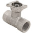 3/4" B2 Series, 2-Way Characterized Control Brass Valve w/ Stainless Steel Ball & Stem (4.7 Cv)