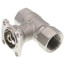 3/4" B2 Series, 2-Way Characterized Control Brass Valve w/ Chrome Plated Ball/Nickel Plated Stem (10.0 Cv)