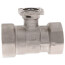 1-1/2" B2 Series, 2-Way Characterized Control Brass Valve w/ Stainless Steel Ball & Stem (29.0 Cv)