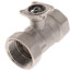 1-1/2" B2 Series, 2-Way Characterized Control Brass Valve w/ Stainless Steel Ball & Stem (29.0 Cv)