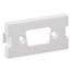 Vga Hd15 Empty MOS Module (White) (hd15 Connector Not Included)