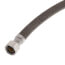 12" Polymer Coated Braided Hose Faucet Connector (1/2" Compression x 1/2" FIP)