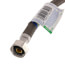 12" Polymer Coated Braided Hose Faucet Connector (1/2" Compression x 1/2" FIP)