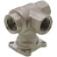 1/2" B3 Series, 3-Way Characterized Control Brass Valve w/ Stainless Steel Ball & Stem (4.7 Cv)