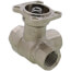1/2" B3 Series, 3-Way Characterized Control Brass Valve w/ Stainless Steel Ball & Stem (4.7 Cv)