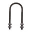 1" Standard U-Bolt (Plain)
