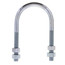 2-1/2" Standard U-Bolt (Zinc Plated)