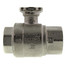1-1/4" B3 Series, 3-Way Characterized Control Brass Valve w/ Stainless Steel Ball & Stem (19.0 Cv)