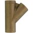3/4" Cast Copper DWV Wye, Lead Free (749-LF)