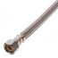 Fluidmaster B3F20 Braided Stainless Steel Faucet Connector - 1/2" Compression X 1/2" FIP, 20 Inch Length