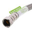 3/4" MIP x 3/4" FIP No-Burst Braided Hose Water Heater Connector (18" Length)