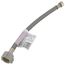 B3T12 12" Braided Stainless Steel Hose Toilet Connector (1/2" Compression x 7/8" Ballcock)