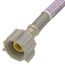 B3T20 20" Braided Stainless Steel Hose Toilet Connector (1/2" Compression x 7/8" Ballcock)