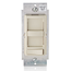 Decora SureSlide ELV Dimmer, 300VA-120VAC Electronic Low Voltage, 60Hz, Single Pole and 3-Way, Light Almond