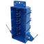 60 Cubic Inch 4-Gang Nail-On New Work Non-Metallic Outlet Box
