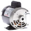 Capacitor Start NEMA "C" Face Rigid Base Motor, 1/3 HP, 3450 RPM (115/230V)