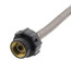 12" Click Seal Braided Stainless Steel Hose Faucet Connector (1/2" x 1/2" FIP)