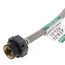 12" Click Seal Braided Stainless Steel Hose Faucet Connector (1/2" x 1/2" FIP)