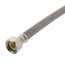 30" Braided Stainless Steel Hose Faucet Supply Connector (1/2" x 1/2" FIP)