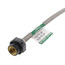 30" Click Seal Braided Stainless Steel Hose Faucet Connector (1/2" x 1/2" FIP)
