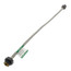 30" Click Seal Braided Stainless Steel Hose Faucet Connector (1/2" x 1/2" FIP)