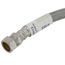 3/4" FIP x 3/4" Compression No-Burst Braided Hose Water Heater Connector (12" Length)