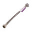 12" Braided Stainless Steel Toilet Supply Connector (1/2" FIP x 7/8" Ballcock)