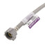 16" Braided Stainless Steel Toilet Supply Connector (1/2" FIP x 7/8" Ballcock)