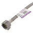 20" Braided Stainless Steel Toilet Supply Connector (1/2" FIP x 7/8" Ballcock)