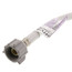 12" Reinforced Vinyl Toilet Supply Connector (1/2" F.I.P. x 7/8" Ballcock)