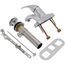 Foundations Single Handle Centerset Lav Faucet (Metal Pop-Up), B510LF