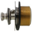 Brushed Nickel 2-Hole Lift & Turn Conversion Kit