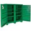 16 Gauge Steel Cabinet Box, Green