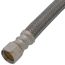12" Braided Stainless Steel Hose Faucet Supply Connector (3/8" x 3/8" Compression)