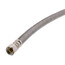 20" Braided Stainless Steel Hose Faucet Supply Connector (3/8" x 3/8" Compression)