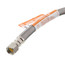 48" Braided Stainless Steel Dishwasher Connector w/ MIP Elbow (3/8" x 3/8" Compression Thread)