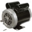Capacitor Start ODP Rigid Base Motor, 1 HP, 3450 RPM (208-230/115V)