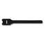 5" Recloseable Velcro Brand Tie Wraps (Black) (25 Per Pack)