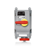 30A, 277/480V 3-Phase, 4P, 5W, LEV Series IEC 60309-1 & 60309-2 Pin & Sleeve Mechanical Interlock, IP66/IP67/IP68/IP69K, Watertight, Non-Fused, Red
