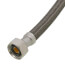12" Polymer Coated Braided Hose Faucet Connector (1/2" x 1/2" FIP)