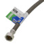 16" Polymer Coated Braided Hose Faucet Connector (1/2" x 1/2" FIP)