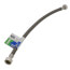 16" Polymer Coated Braided Hose Faucet Connector (1/2" x 1/2" FIP)