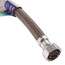 20" Polymer Coated Braided Hose Faucet Connector (1/2" FIP x 1/2" FIP)
