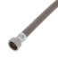 20" Polymer Coated Braided Hose Faucet Connector (1/2" FIP x 7/8" Ballcock)