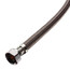 30" Polymer Coated Braided Hose Faucet Connector (1/2" x 1/2" FIP)