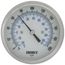 B836, 3" Dial, 2-1/2" Adjustable Angle Bimetal Thermometer with Recal (0-Degree (F) to 200-Degree (F) & -20-Degree (C) to 95-Degree (C))