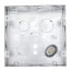 4-11/16" Square Welded Box, 2-1/8" Deep w/ Knockouts