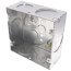 4-11/16" Square Welded Box, 2-1/8" Deep w/ Knockouts