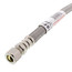 B8F20 20" Braided Stainless Steel Hose Faucet Connector (3/8" Compression x 3/8" O.D. Compression)